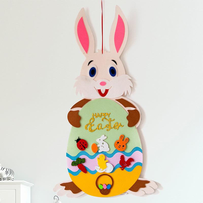 Load image into Gallery viewer, Easter Kids DIY Felt Bunny Gift - Furry Kidz Home
