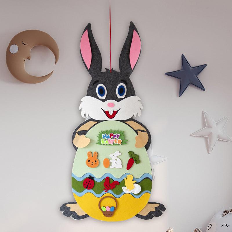 Load image into Gallery viewer, Easter Kids DIY Felt Bunny Gift - Furry Kidz Home
