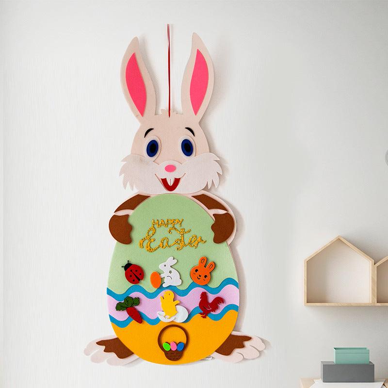 Load image into Gallery viewer, Easter Kids DIY Felt Bunny Gift - Furry Kidz Home
