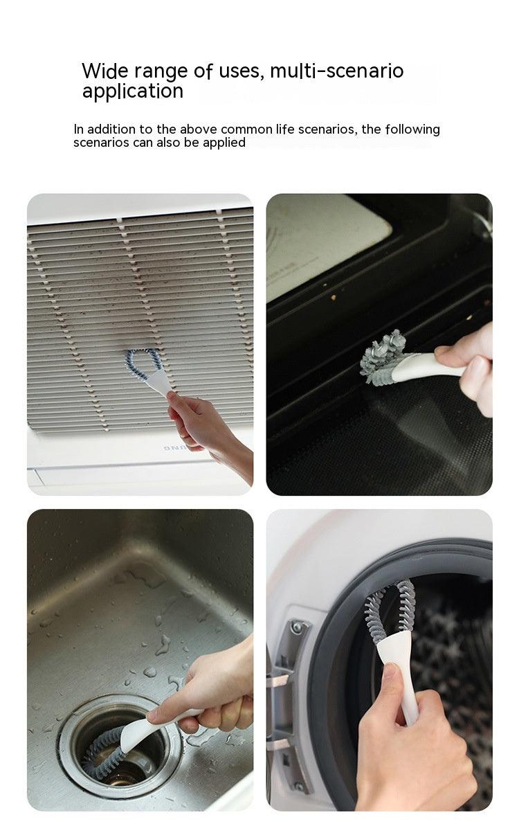 Load image into Gallery viewer, Multifunctional Kitchen Stove Barbecue Net Cleaning Brush - Furry Kidz Home
