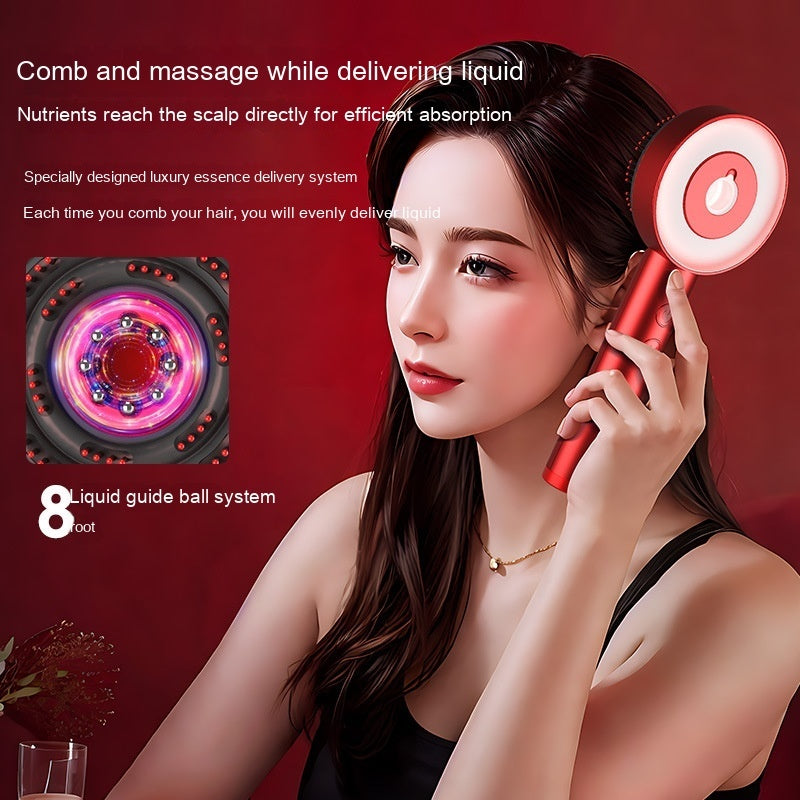 Load image into Gallery viewer, Fluffy Comb Scalp Massager Infrared Hair Care And Beauty - Furry Kidz Home
