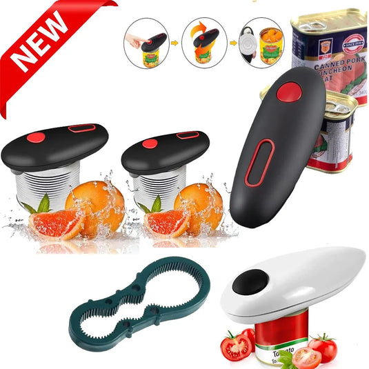 Automatic Electric Can Opener for Quick and Easy Operation - Furry Kidz Home