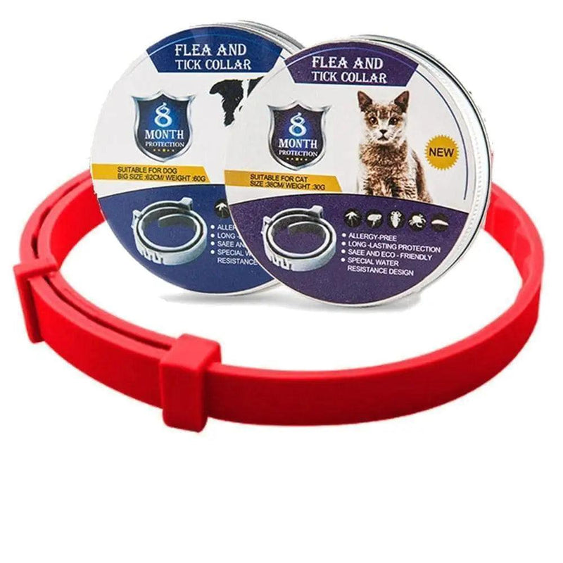 Load image into Gallery viewer, New Cat Dog Collar Anti Flea Ticks Mosquitoes Outdoor Adjustable Pet Collars 8 Months Long-term Protection Puppy pet - Furry Kidz Home
