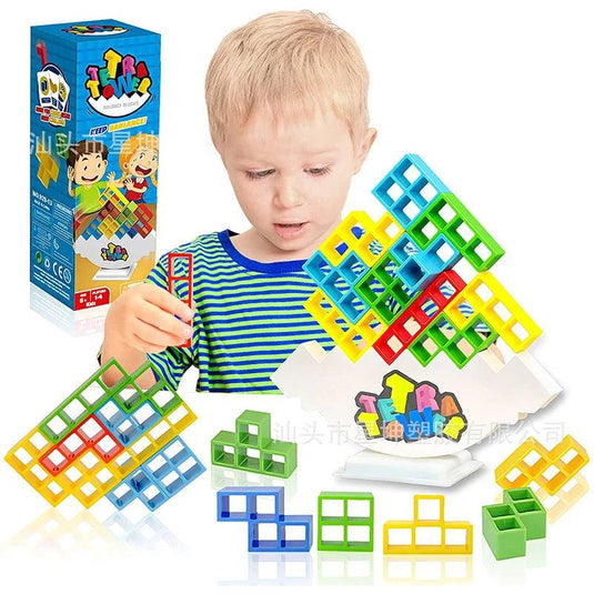 HOT Stacking Blocks Tower Balance Game - Furry Kidz Home