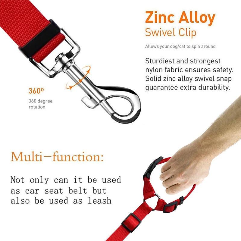 Load image into Gallery viewer, Nylon Safety Belt for Dogs - Furry Kidz Home
