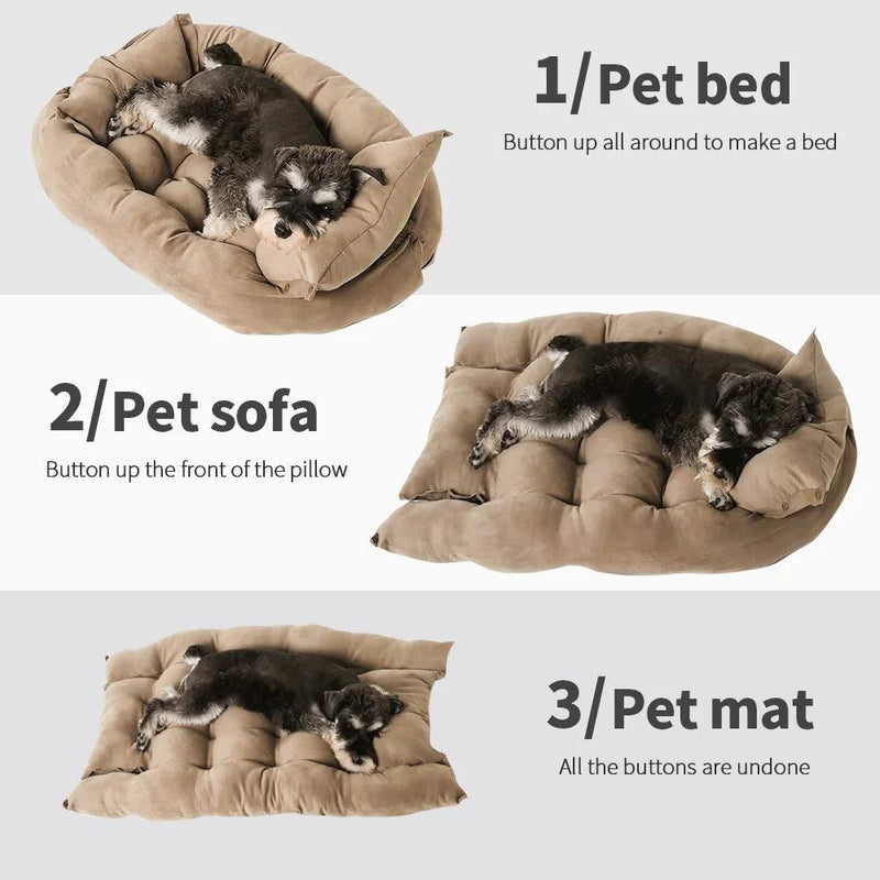 Load image into Gallery viewer, Multifunction Dog Bed Mat 3 IN 1 - Furry Kidz Home
