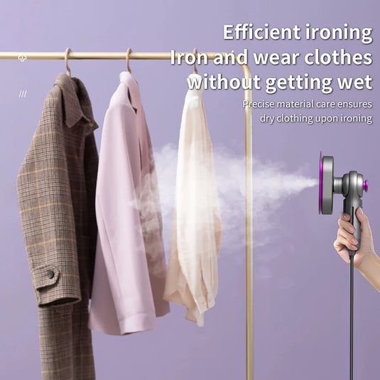 Portable Handheld Garment Steamer for Home & Travel | Fast 20s Heat-up, 60ml Water Tank - Furry Kidz Home